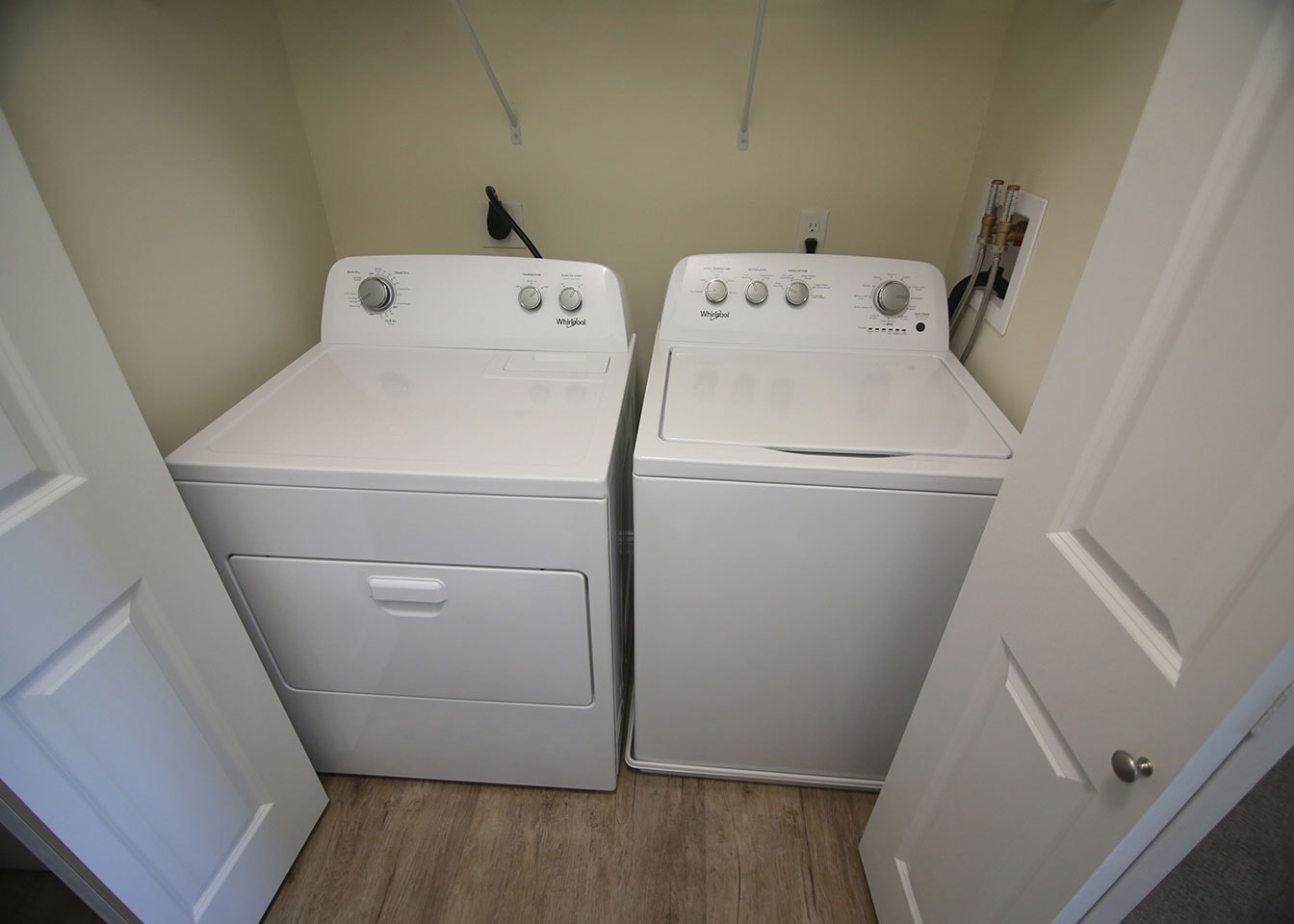 In-unit washer and dryer
